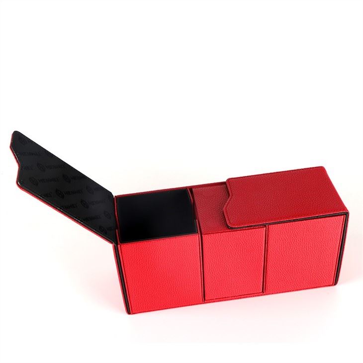 Pu Leather Deck Box for Trading Cards (1)