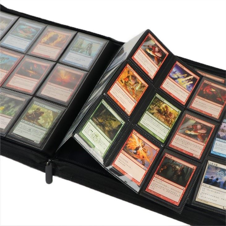 PU Leather Gift Trading Cards Deck Boxes 6