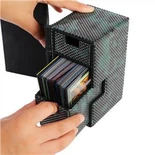 Sérsniðin spil Game TCG Leður Deck Box