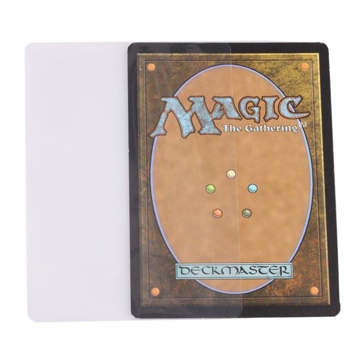 Transparent Standard Size Collectible Card Sleeves