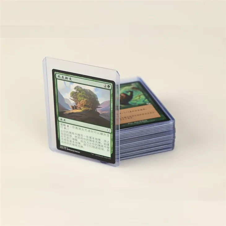 Plastic Card Sleeves TopLoaders
